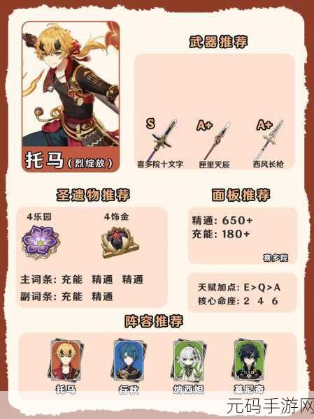 原神托马邀约全结局攻略秘籍大公开