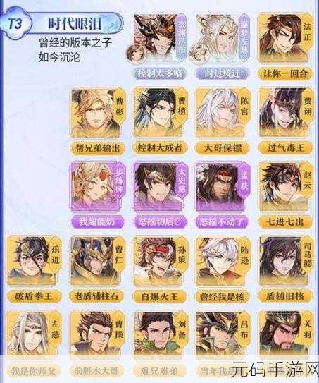不休战队，顶级 T0 阵容大揭秘，制霸战场