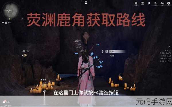 燕云十六声鹿角获取全攻略,你不能错过!