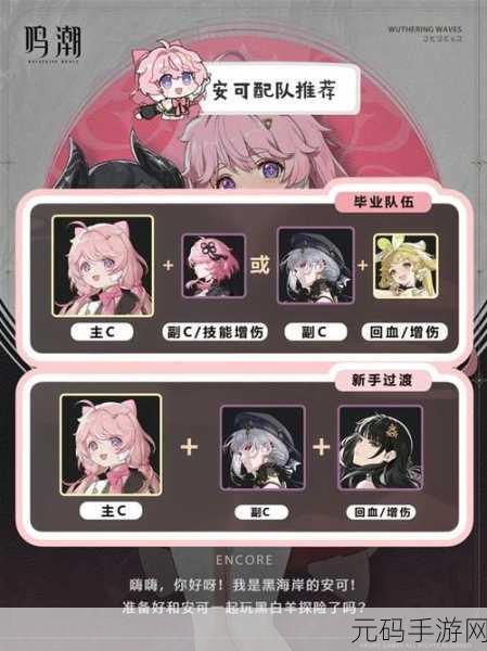 鸣潮安可，打造无敌战队的配队秘籍