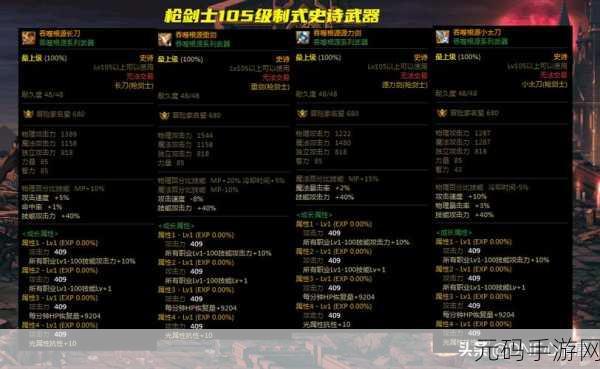 DNF105 腰带大比拼,助你称霸阿拉德