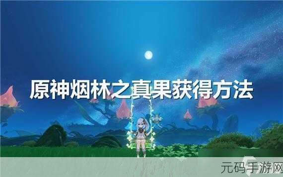 原神烟林之真果获取秘籍大公开