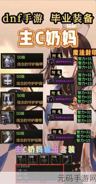 DNF 手游,肩膀腰带大比拼,最强之选深度解析