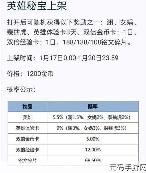王者荣耀 10V10 模式活动奖励全解析