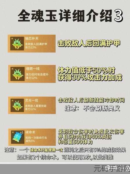 永劫无间手游迦南最强魂玉搭配全解析