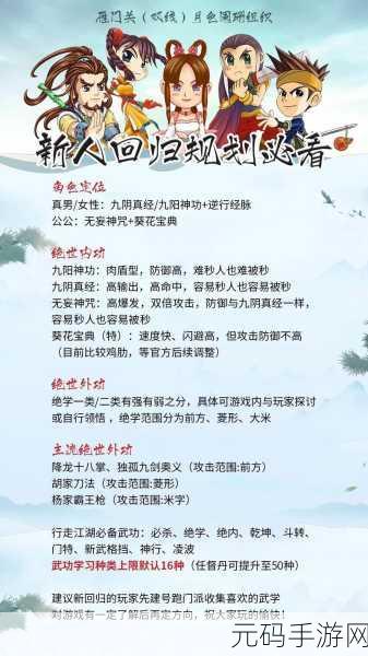 金庸群侠传 2 秘籍攻略，加点技巧全解析
