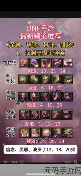 DNF 手游,远古 3 版本的深度解析与攻略指南