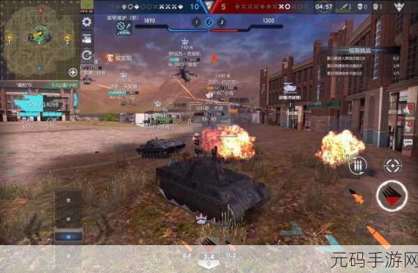 巅峰坦克震撼来袭，现代战争题材手游新体验