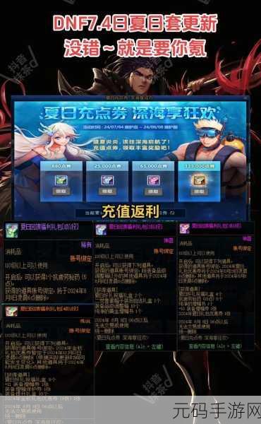 DNF2024 嘉年华免费外观领取全攻略