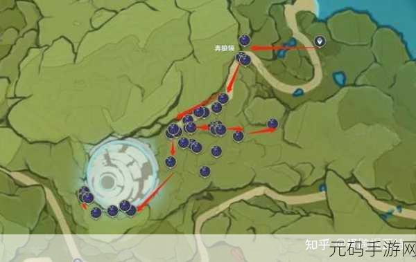 原神,超猛巨大碎岩转转位置全解析