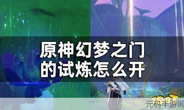 原神幻梦之门试炼全攻略，轻松通关秘籍