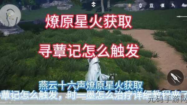 燕云十六声奇遇寻蕈记全流程攻略指南