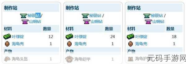 泰拉瑞亚手游，叶绿弩深度解析与对比