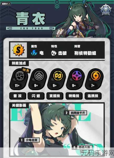 绝区零青衣配队秘籍，队友选择全攻略