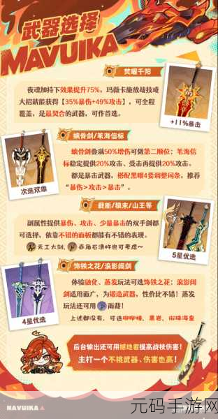 原神焚曜千阳武器深度解析与实战运用