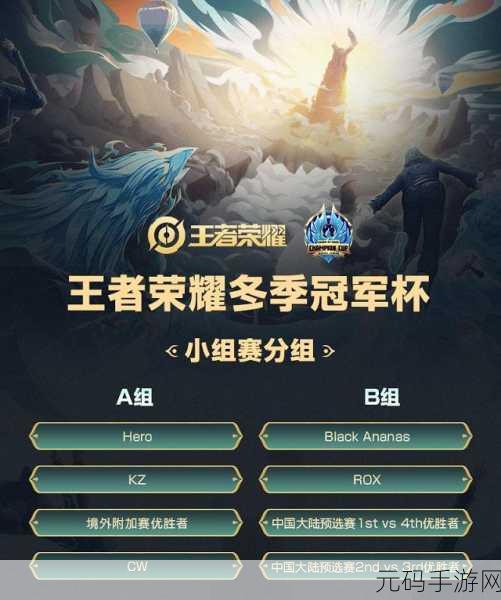 王者荣耀战队荣耀之争,谁是冠军霸主?