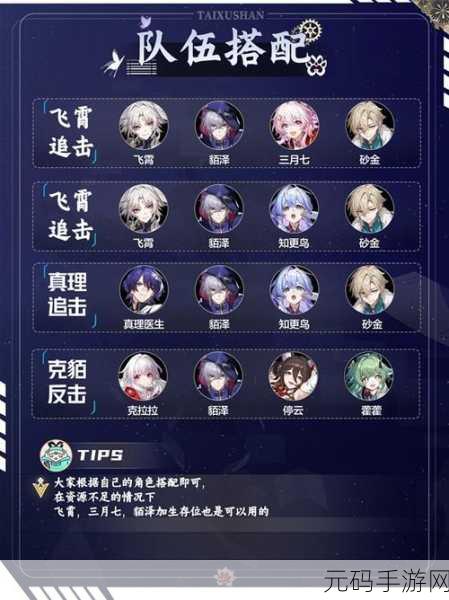 崩坏星穹铁道,貊泽配队的绝佳策略指南