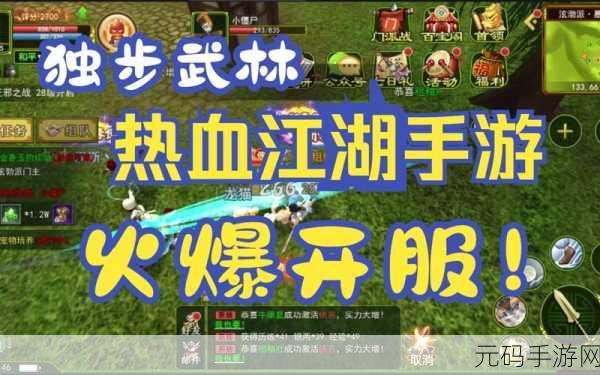 热血江湖手游，探寻土豪角色的神秘面纱