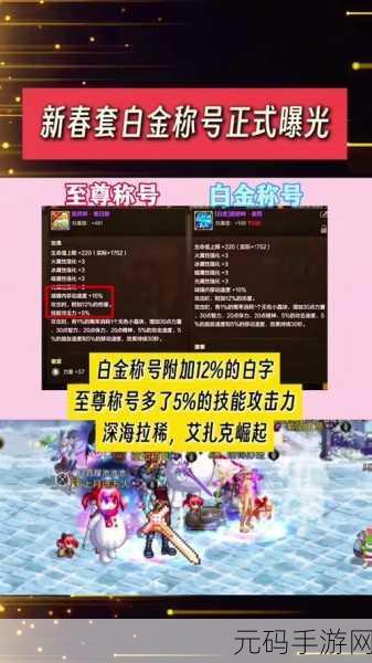 DNF 年套称号性价比大揭秘,省钱必看
