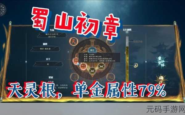 蜀山初章,剑修开局的精妙抉择指南