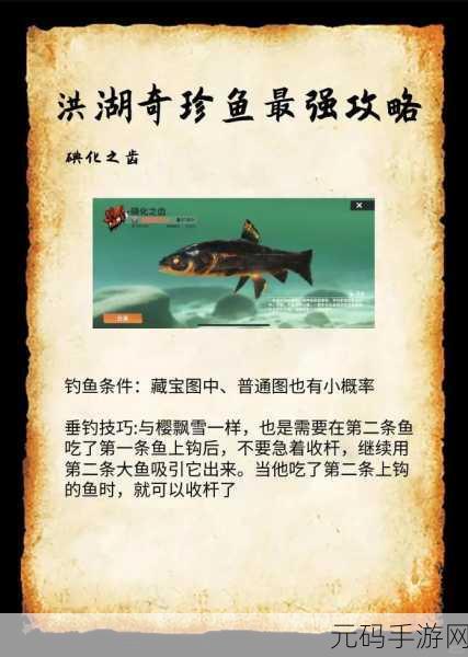 欢乐钓鱼大师,钓刀疤鱼的终极秘籍