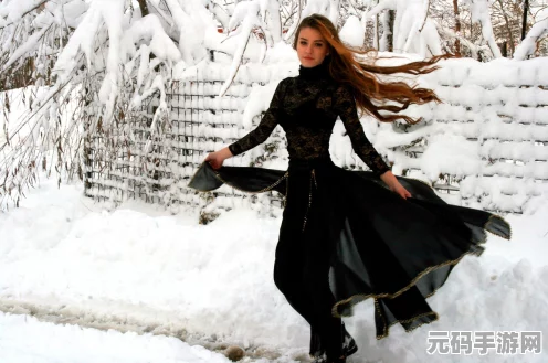 雪舞长空之下，探寻阴阳师中雪女的神秘踪迹